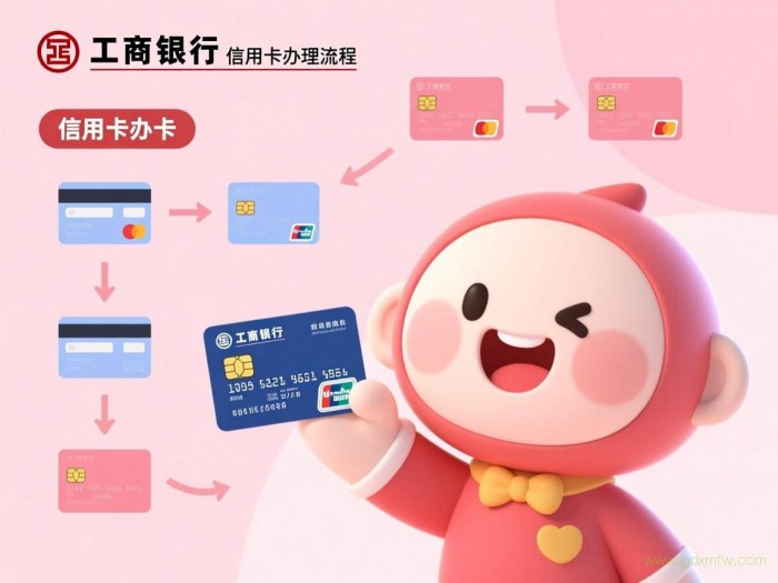 工商信用卡办理流程（怎么办工商银行信用卡）