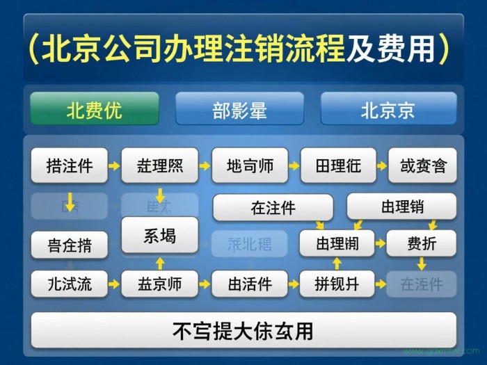 北京公司办理注销流程（北京公司办理注销流程及费用）