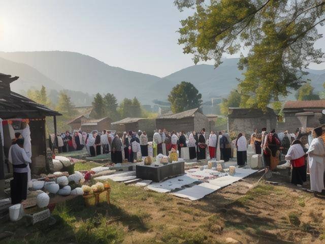 农村办理丧事流程图（农村办丧事的真实图片）