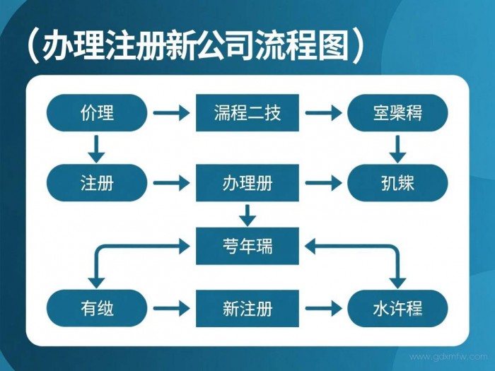 办理注册新公司流程（办理注册新公司流程图）