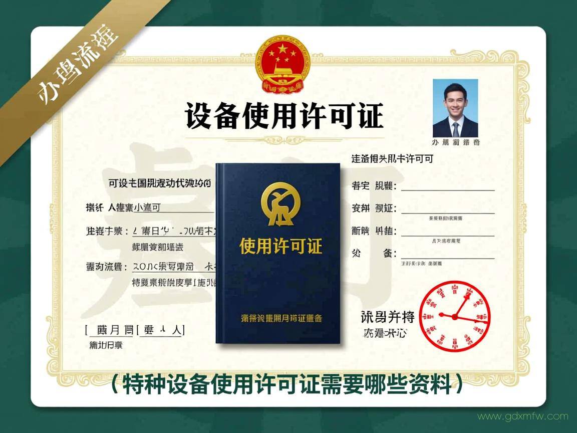 特种设备使用许可证办理流程(特种设备使用许可证需要哪些资料)