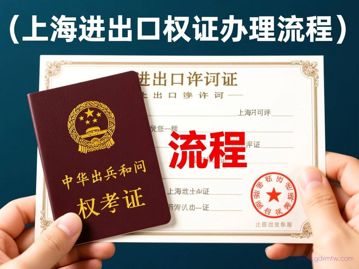 上海进出口许可证办理流程(上海进出口权证办理流程)