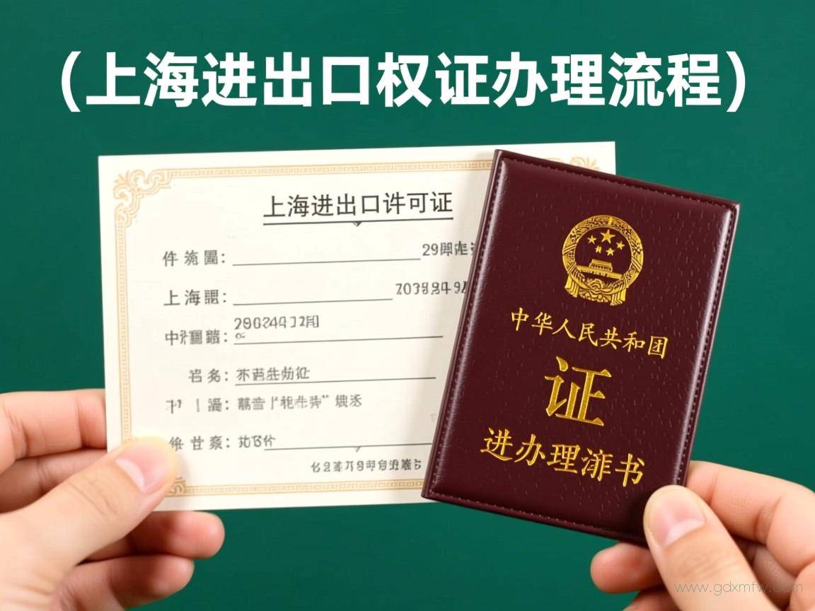 上海进出口许可证办理流程(上海进出口权证办理流程)