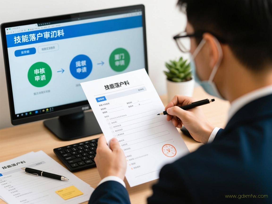 厦门技能落户办理流程（厦门市技能落户需提交哪些材料）