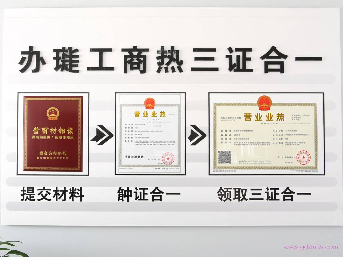 工商营业执照三证合一办理流程（营业执照三证合一是哪三证怎么办理）