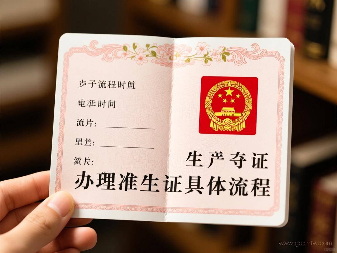 办理准生证流程时间(办理准生证具体流程)