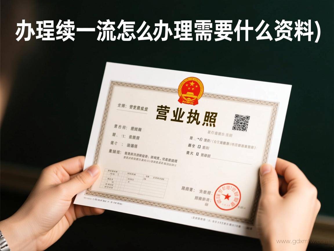 营业执照办理手续流程（营业执照怎么办理需要什么资料）