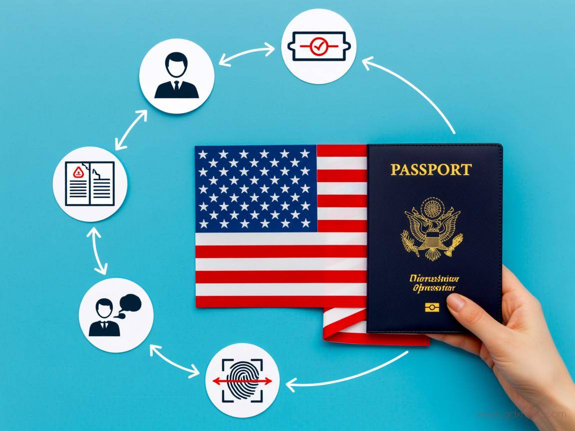 美国护照办理流程（美国护照办理流程图）