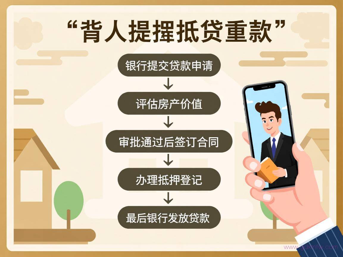 房产办理抵押贷款流程（房产抵押贷款流程步骤）