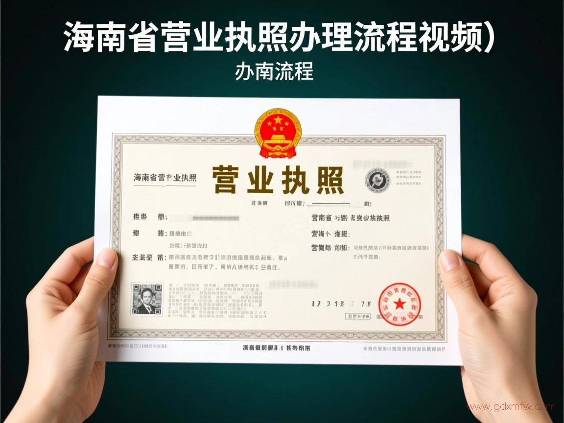 海南省营业执照办理流程（海南省营业执照办理流程视频）