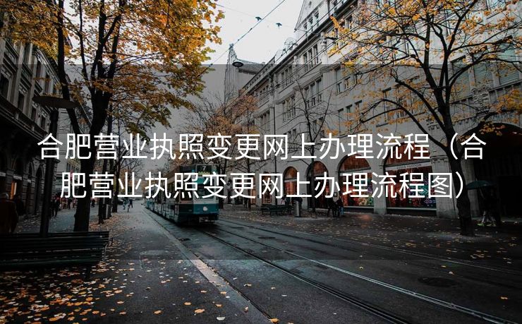 合肥营业执照变更网上办理流程（合肥营业执照变更网上办理流程图）